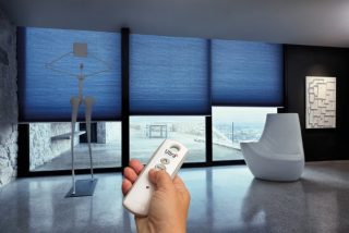 remote honeycomb blinds